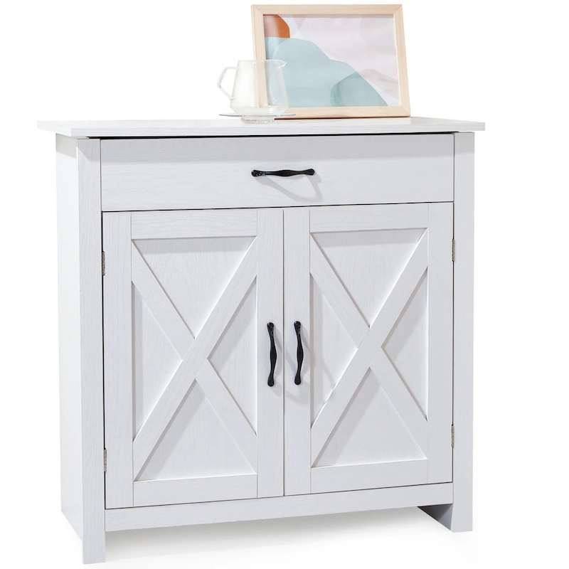 AVAWING Kitchen Sideboard Buffet Cabinet Entryway Cupboard Server