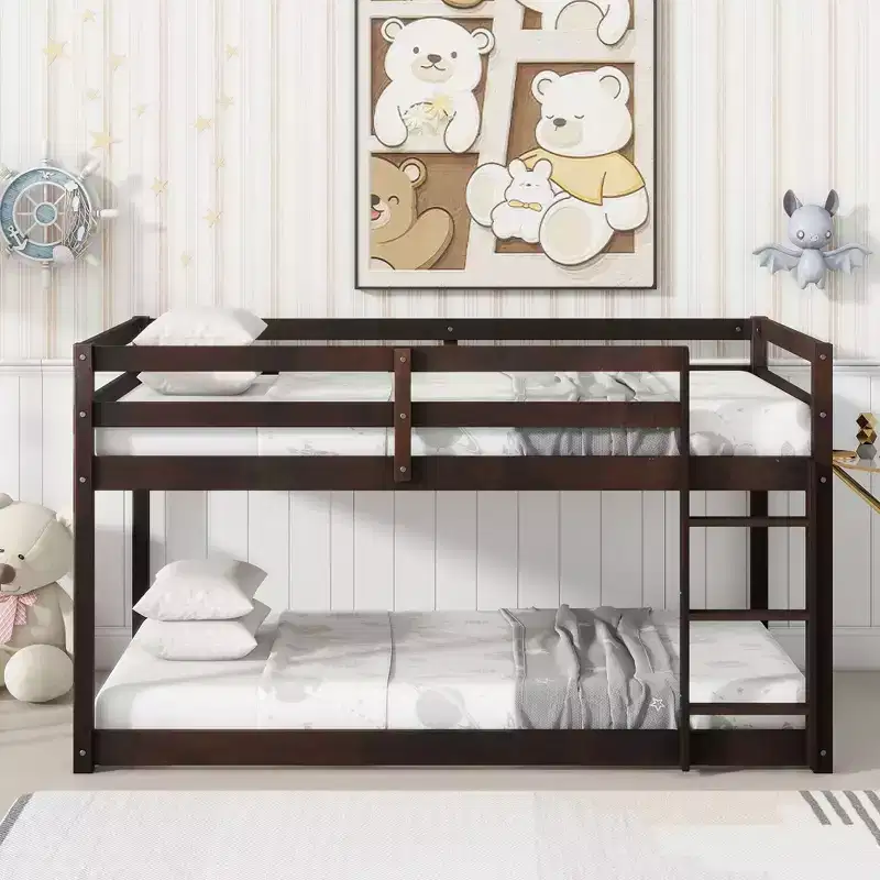 Queen Bunk Bed Safety Rail Kid-Friendly Heavy-Duty Metal