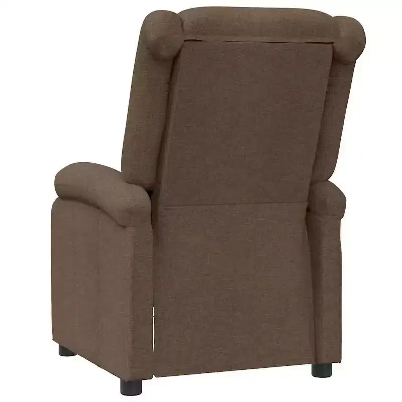vidaXL Massage Chair Cream Polyester fabric and metal Medium