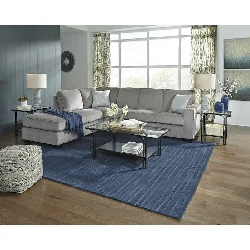 2-Piece Sleeper Sectional Sofa with Chaise | Pull-Out Bed | Upholstered | Living Room