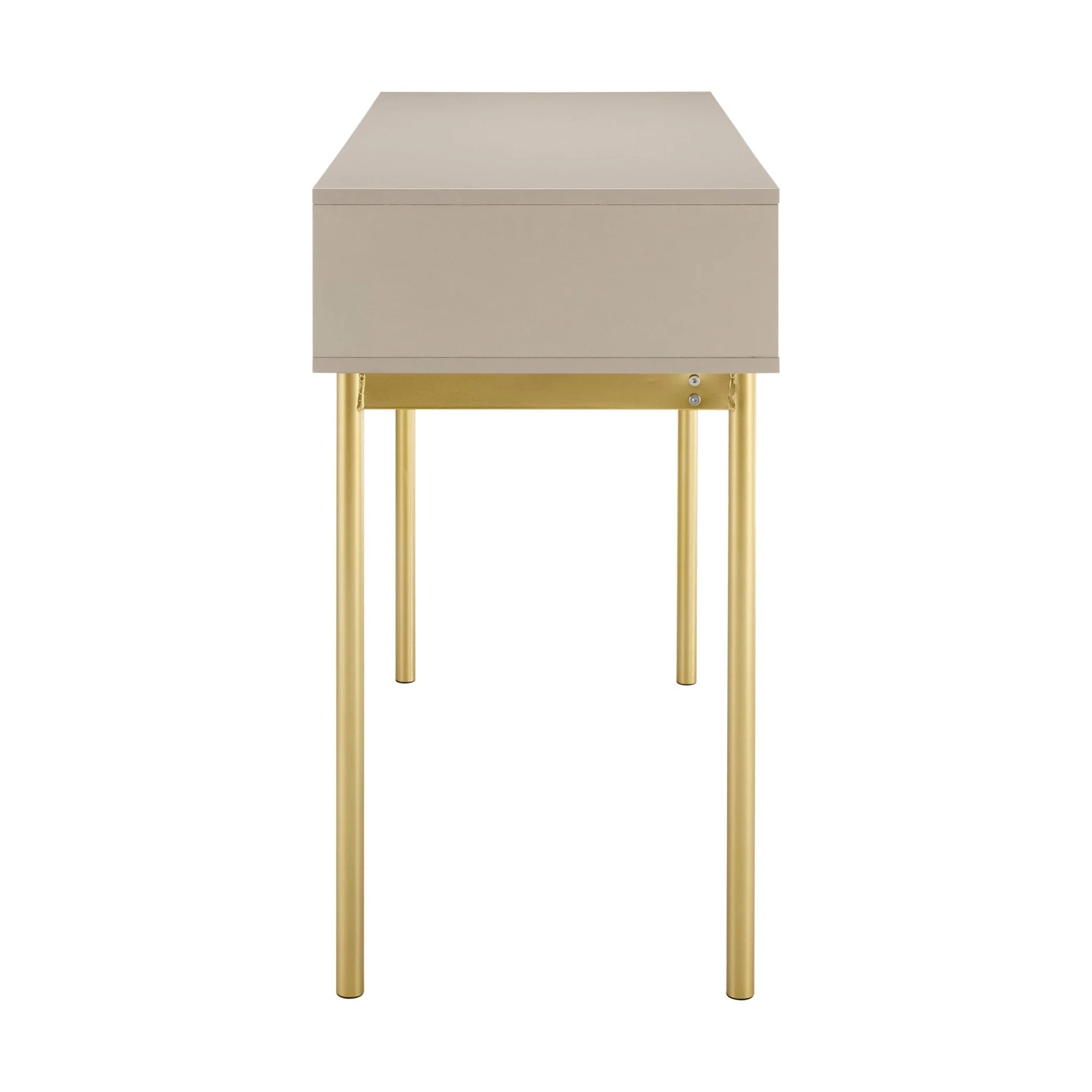 Dressing Table Console - Taupe