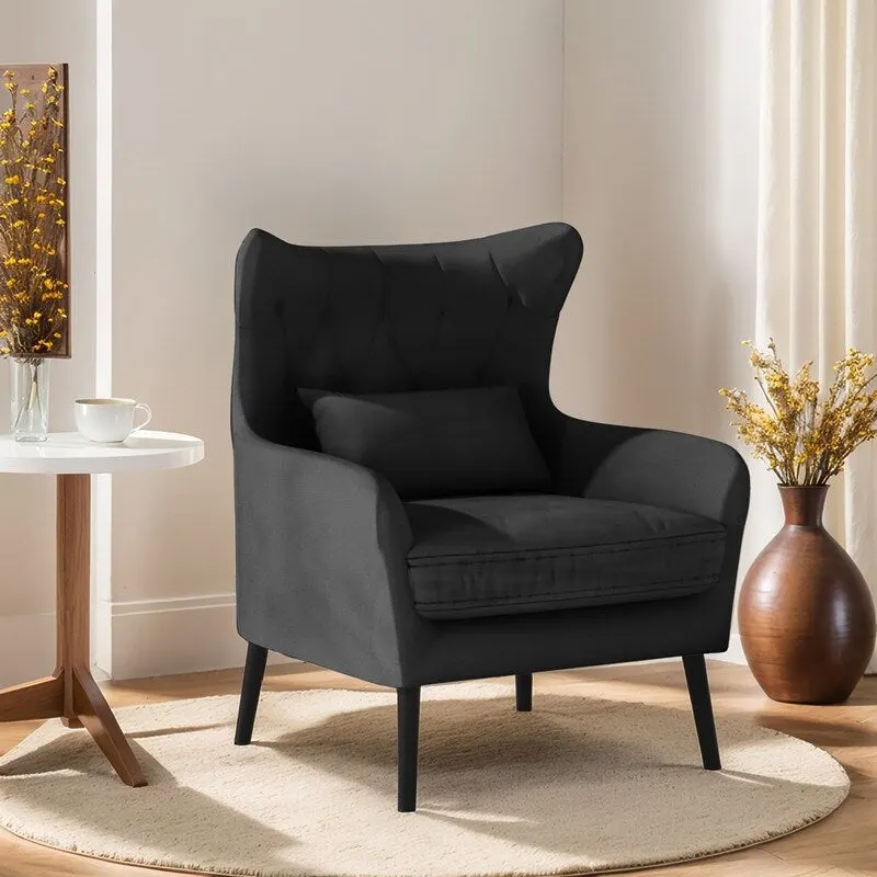 2-Piece Modern Velvet Living Room Couch Set Upholstered