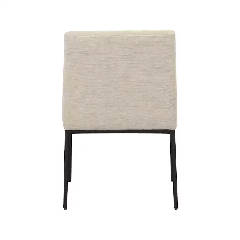 Meridian Furniture,Reeves Chenille Fabric Dining Chair, Set of 2