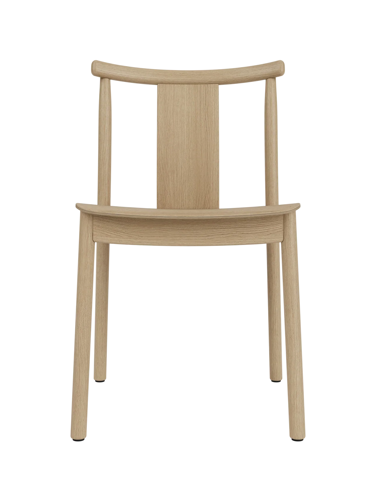 Scandinavian Solid Wood Dining Chair with Traditional Woodworking Craftsmanship for Dining Room