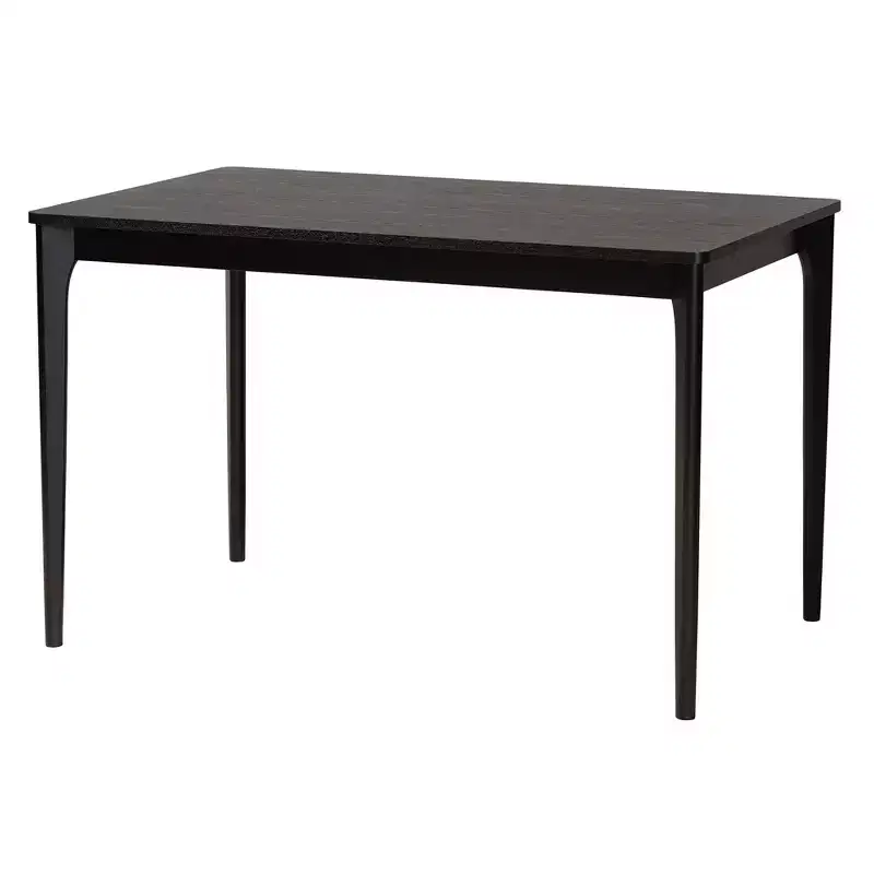 Baxton Studio Tarana Mid-Century Modern Wood 5-Piece Dining Set