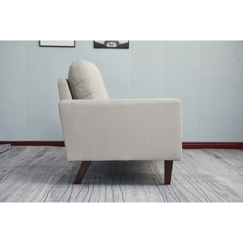 Adelaide 70 Linen Square Arm Sofa