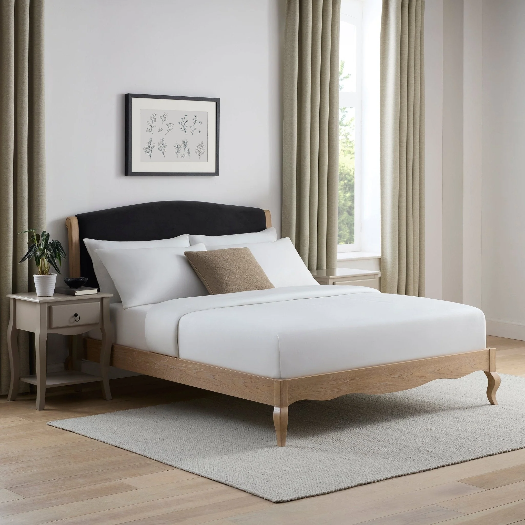 Bed - Discover the epitome of elegant sophistication with this French-style bed from the Collection - perfect for any classic or modern home decor.