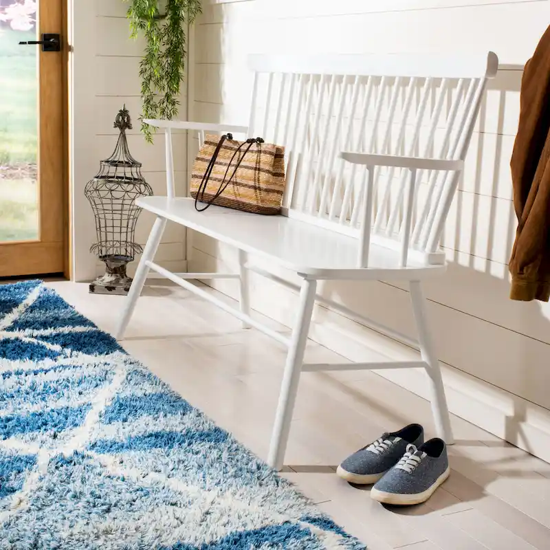 SAFAVIEH Gracija Spindleback Settee - 48 x 22.4 x 36 - 48W x 22D x 36H
