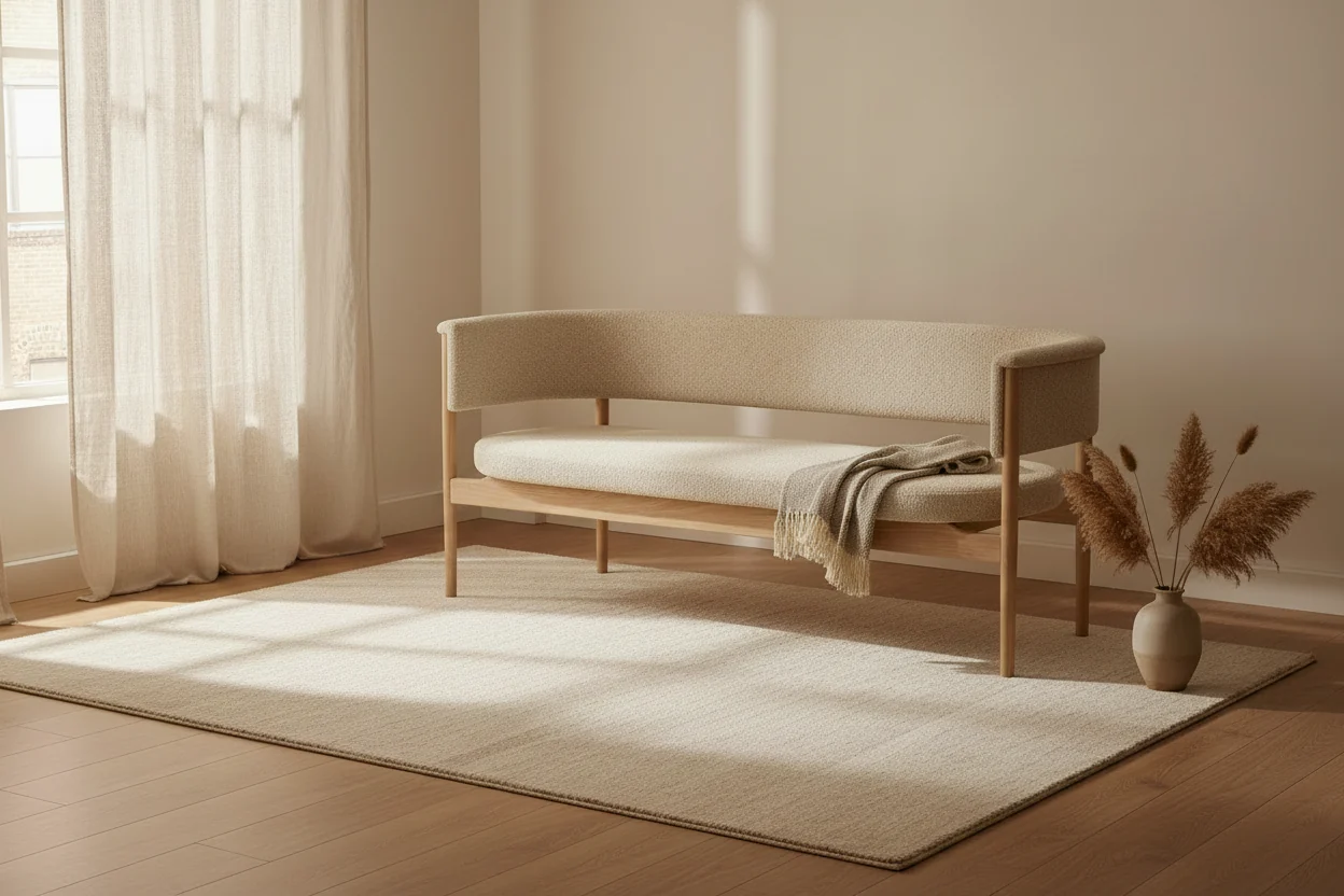 Bench-With backrest and armrests