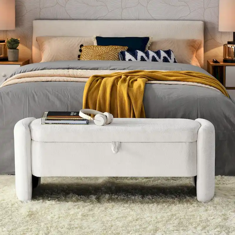 GEITIN Storage Bench with Large Storage Space