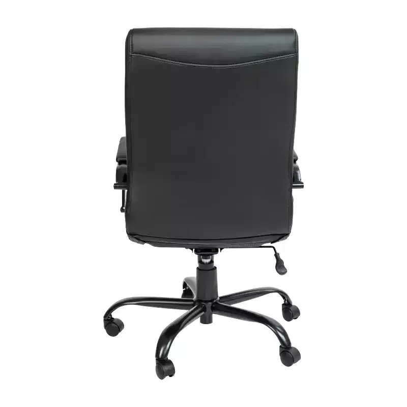 Flash Furniture High Back Executive Swivel Office Chair with Metal Frame and Arms