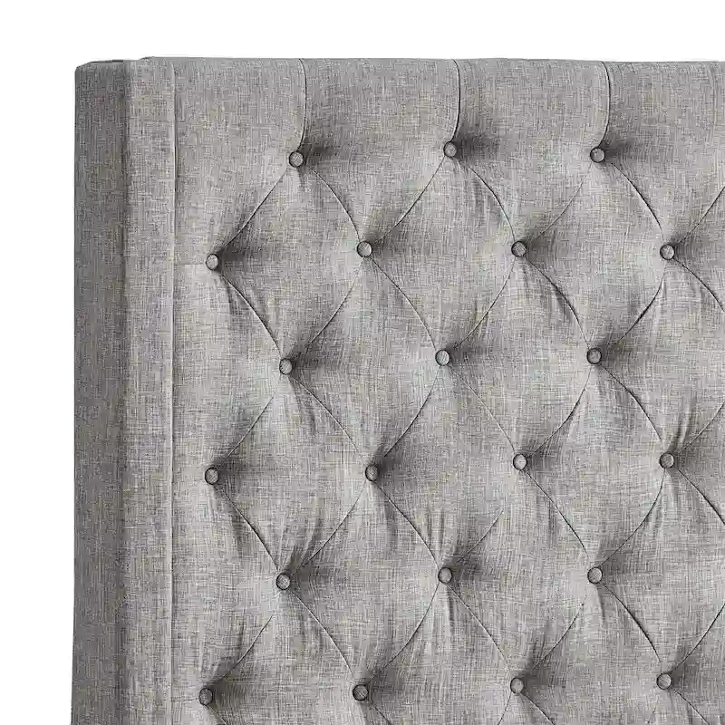 Naples Button-tufted Wingback Headboard only by iNSPIRE Q Artisan