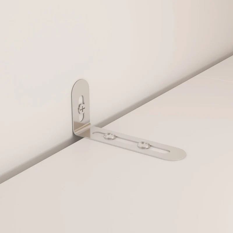 Versatile Wall Unit TV Stand LED Lighting - Accommodates TVs up to 75