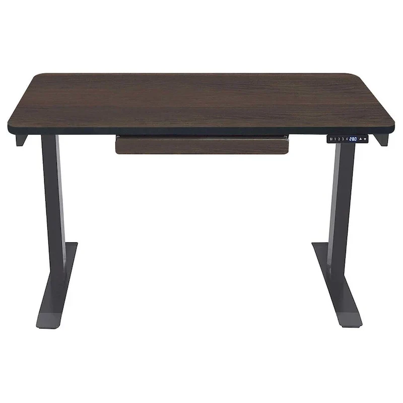 White / Graphite / Walnut / Black Electric Standing Desk, Single Person, 48