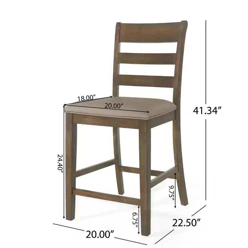 Okak Set of 2 Modern Dining Chairs, Fabric Dining Room Chairs, Upholstered Kitchen Side Chairs with Curved Backrest & Metal Frame