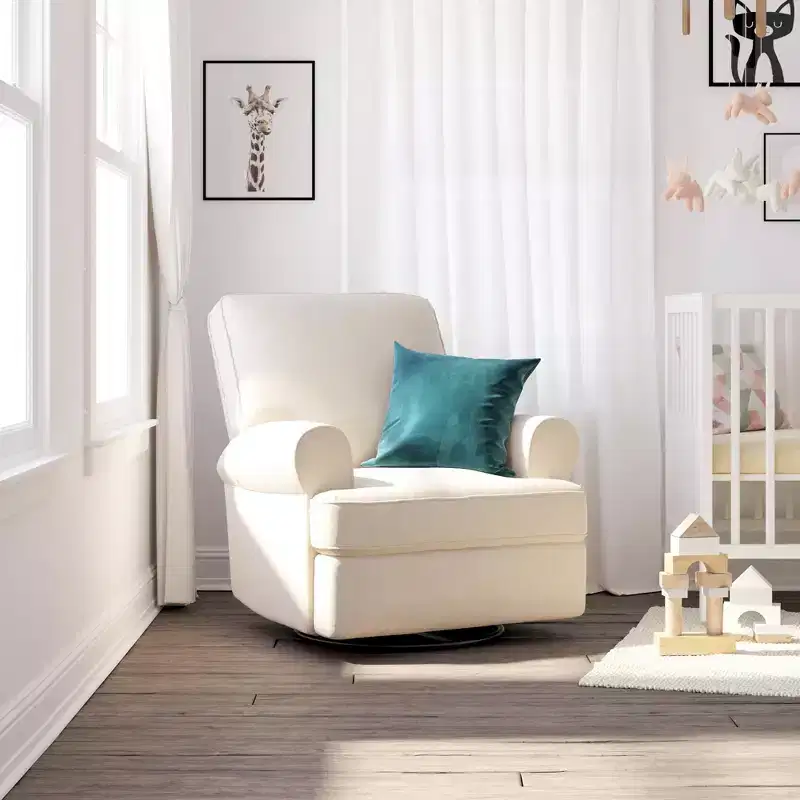 Baby Relax Tiana Nursery Swivel Glider Recliner Chair
