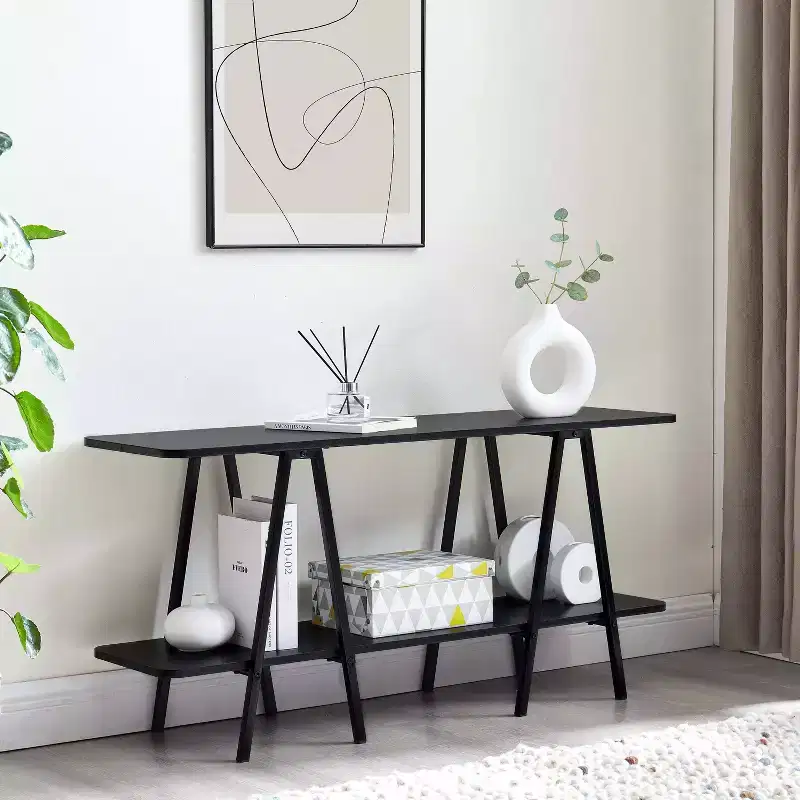 Manhattan Comfort 47.24" Celine Modern Sideboard Black