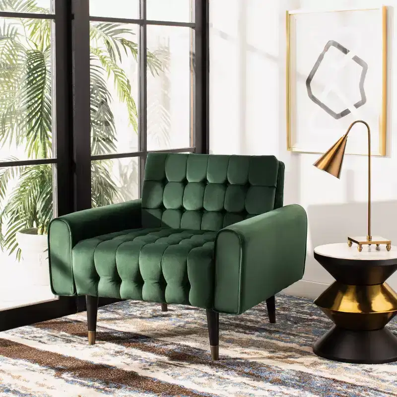 Amaris Tufted Accent Chair - ACH4503 - Safavieh
