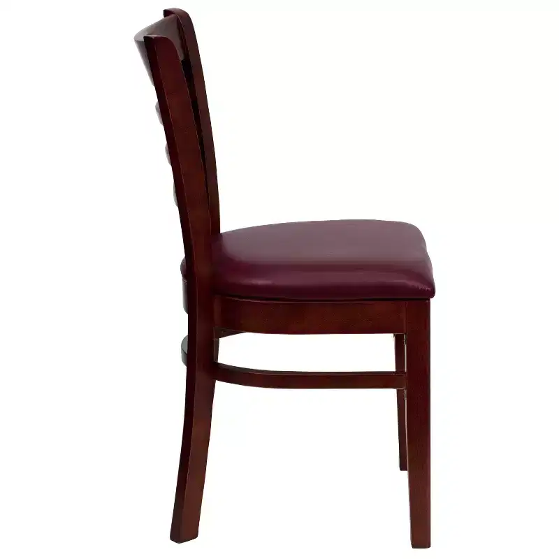 Flash Furniture Ladder Back Wooden Restaurant Chair