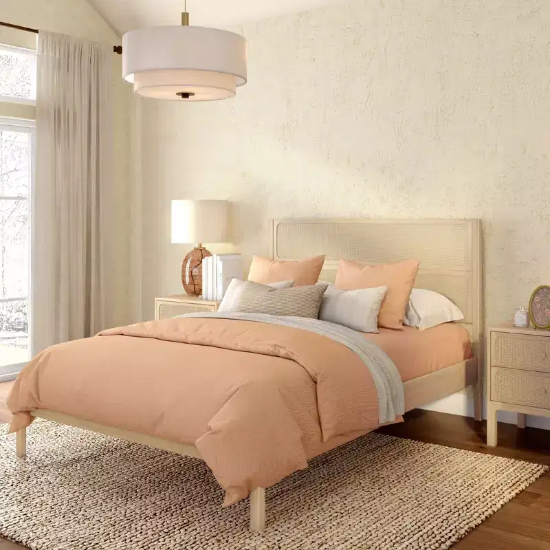 Elio Rattan Queen Bed