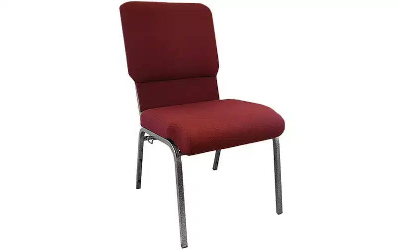 Emma and Oliver Church Chairs 18.5 in. Wide