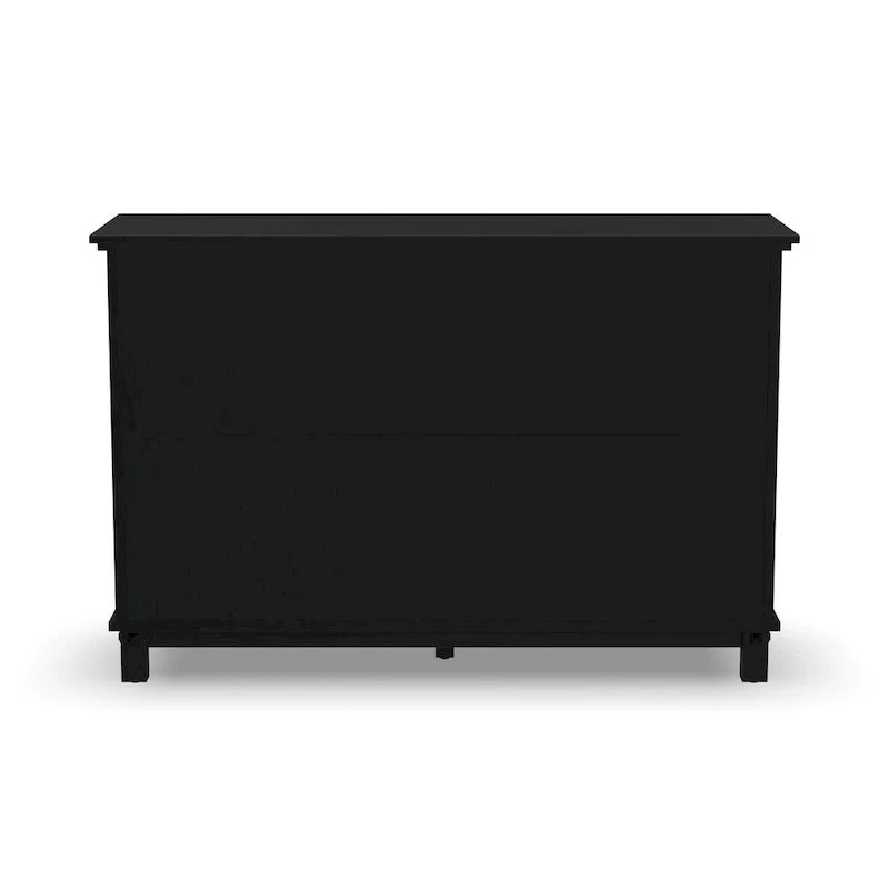 Oak Park Black Wood Dresser