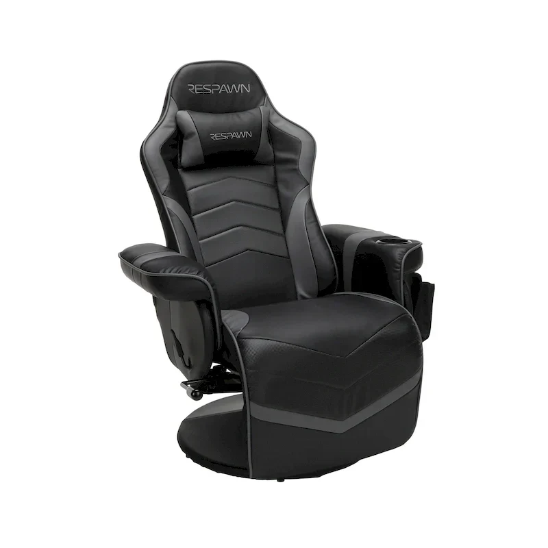 Gaming Recliner - Reclining Gaming Chair with Footrest