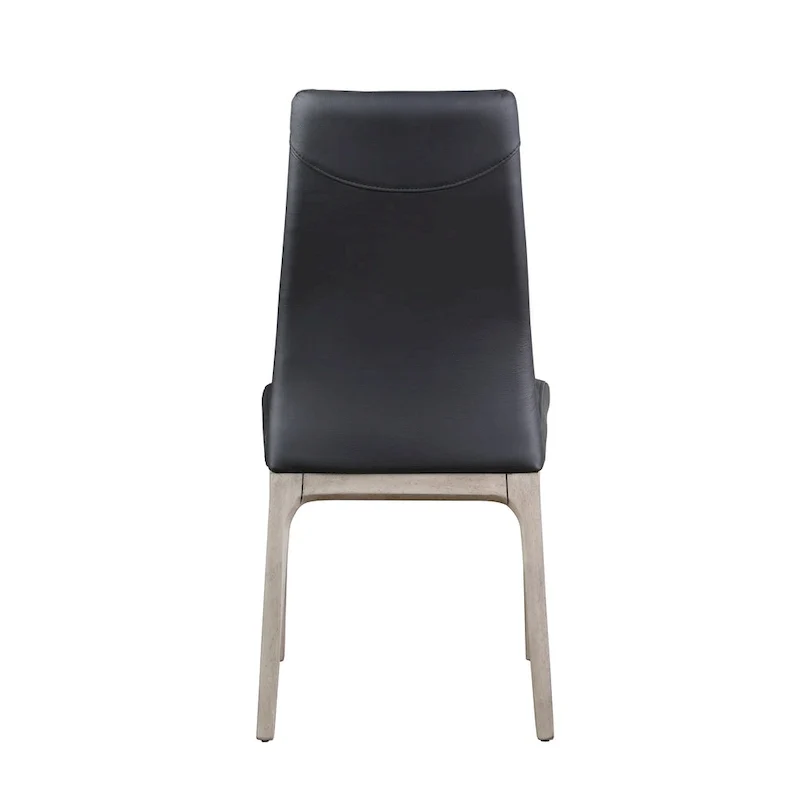 Somette Pogo Criss Cross Dining Set with Black Chairs