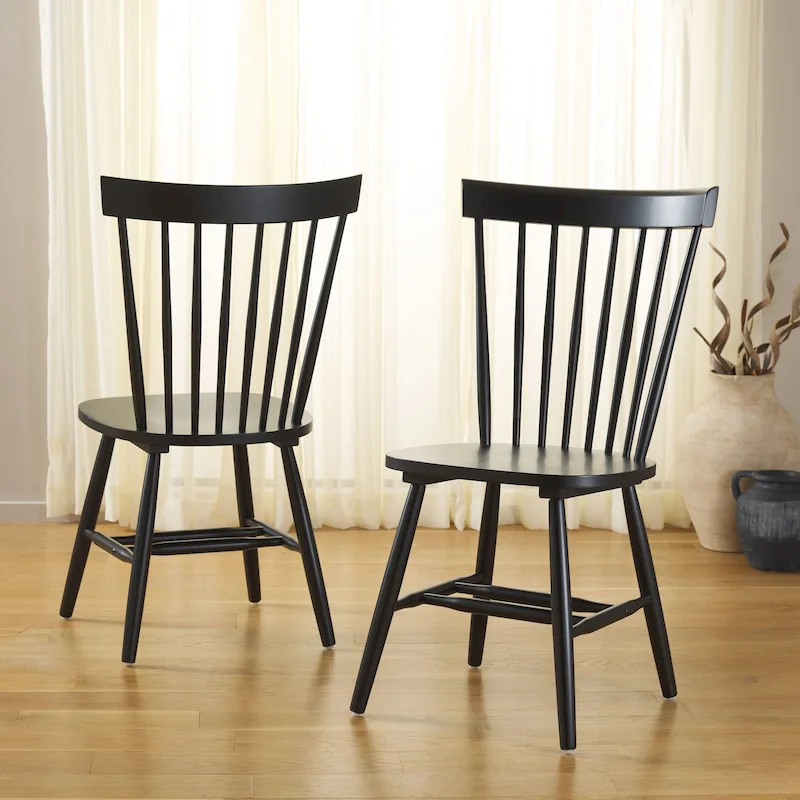 Spindle Back Farmhouse Dining Chair (Set of 2) - 21W x 21D x 36H