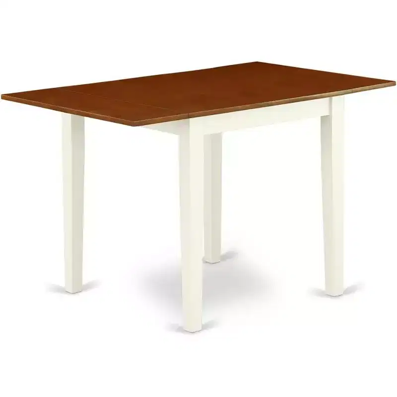 HomeStock Rectangular Table 30X48 With 2 Drop Leaves