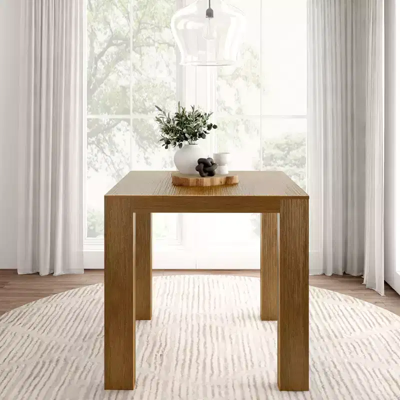 Plank+Beam Solid Wood Counter Height Table, 41 Modern Dinner Preparation tables