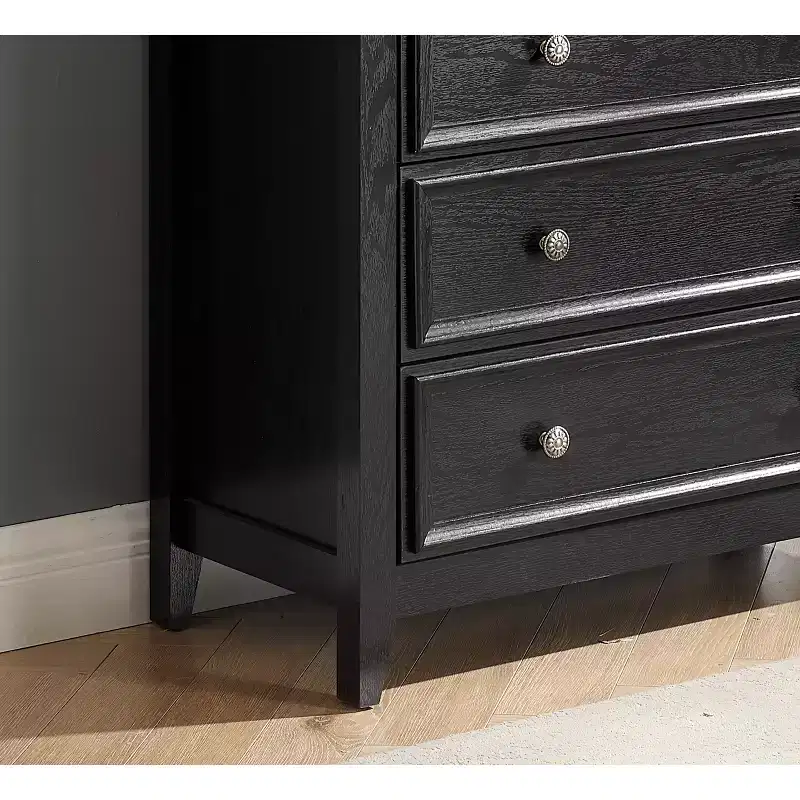 Wood Composite 6-Drawer Dresser 44.3''H x 31.5''W x 15.75''D