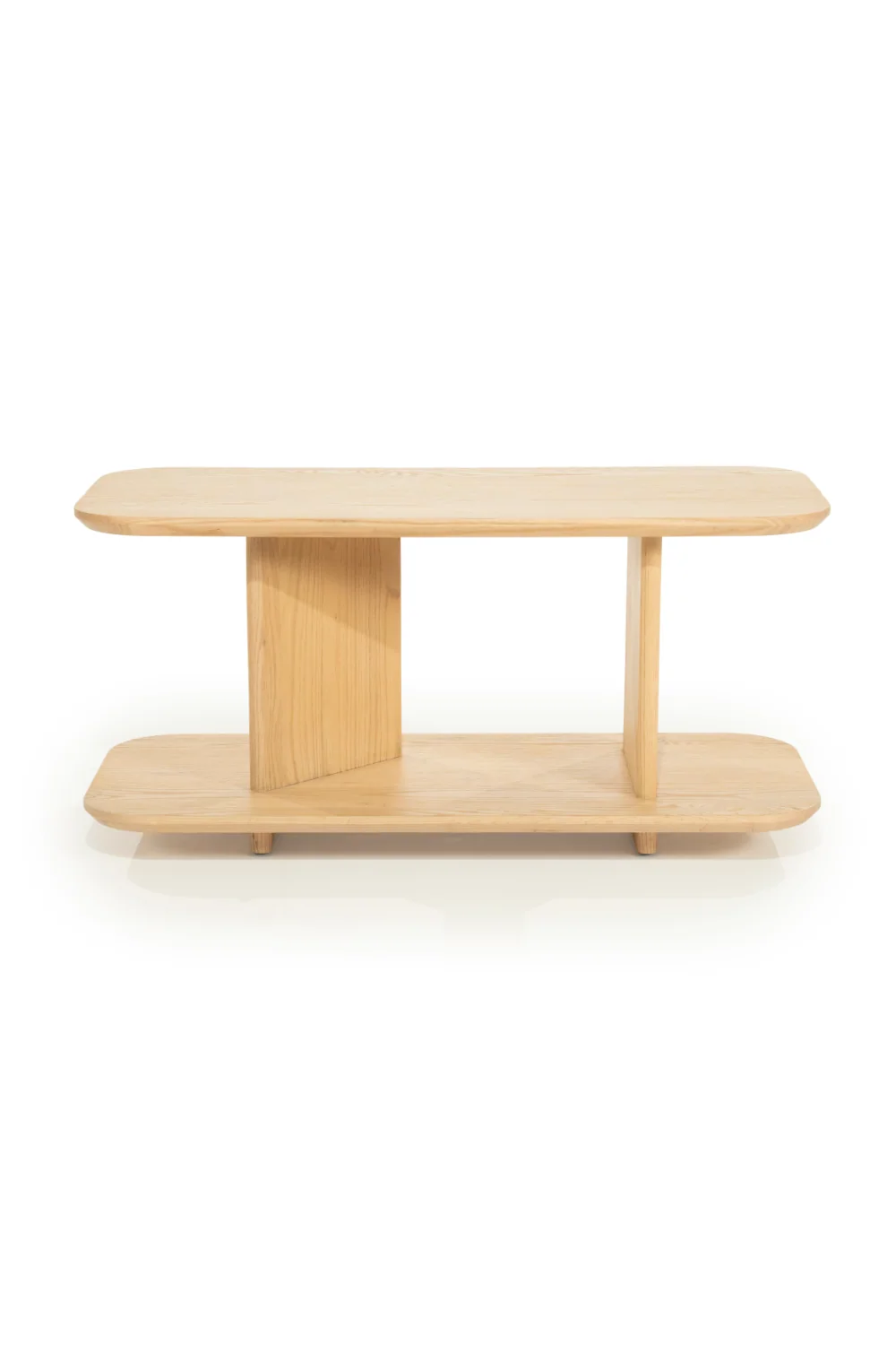 Lacquered Oak Side Table