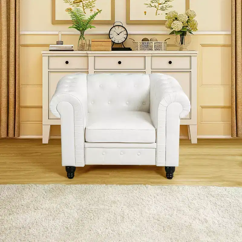 Home Imports Emporium Diamond Tufted Accent Chair