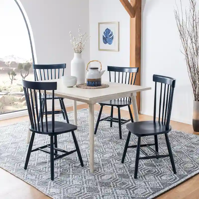 Spindle Back Farmhouse Dining Chair (Set of 2) - 21W x 21D x 36H
