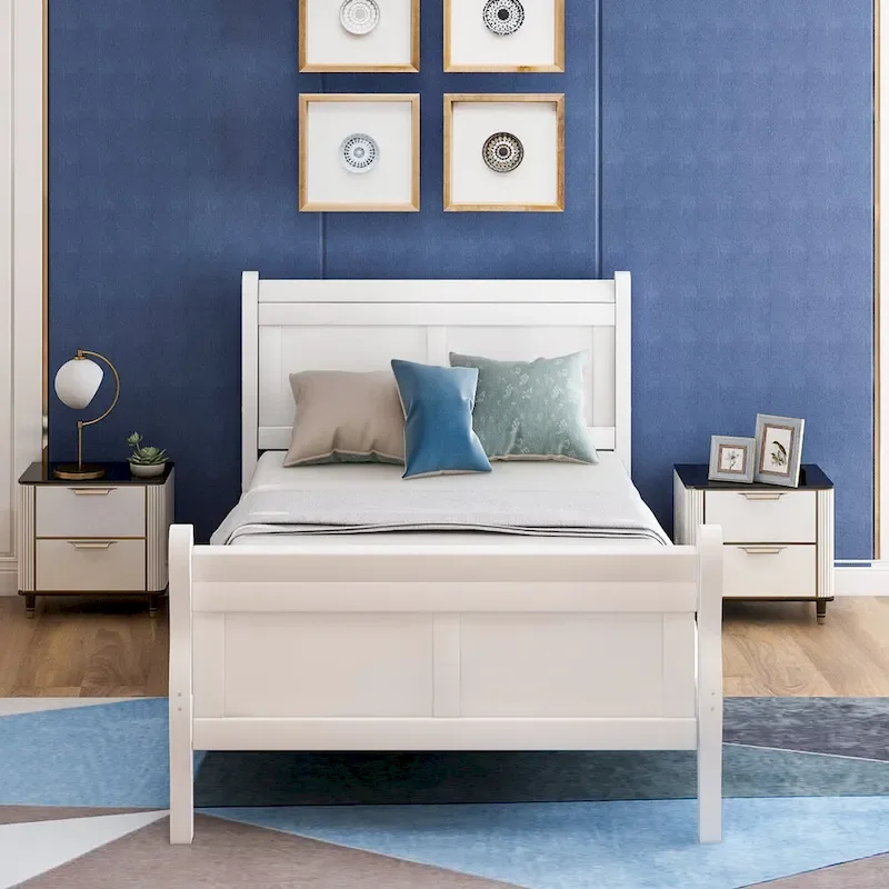 Wood Platform Bed