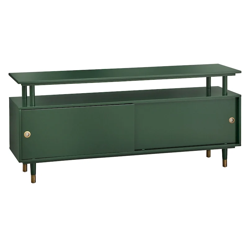 Mid-Century Modern Wood TV Stand