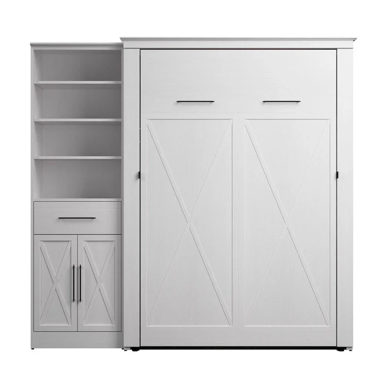 Key West Full Murphy Bed with Closet Wardrobe (88W)