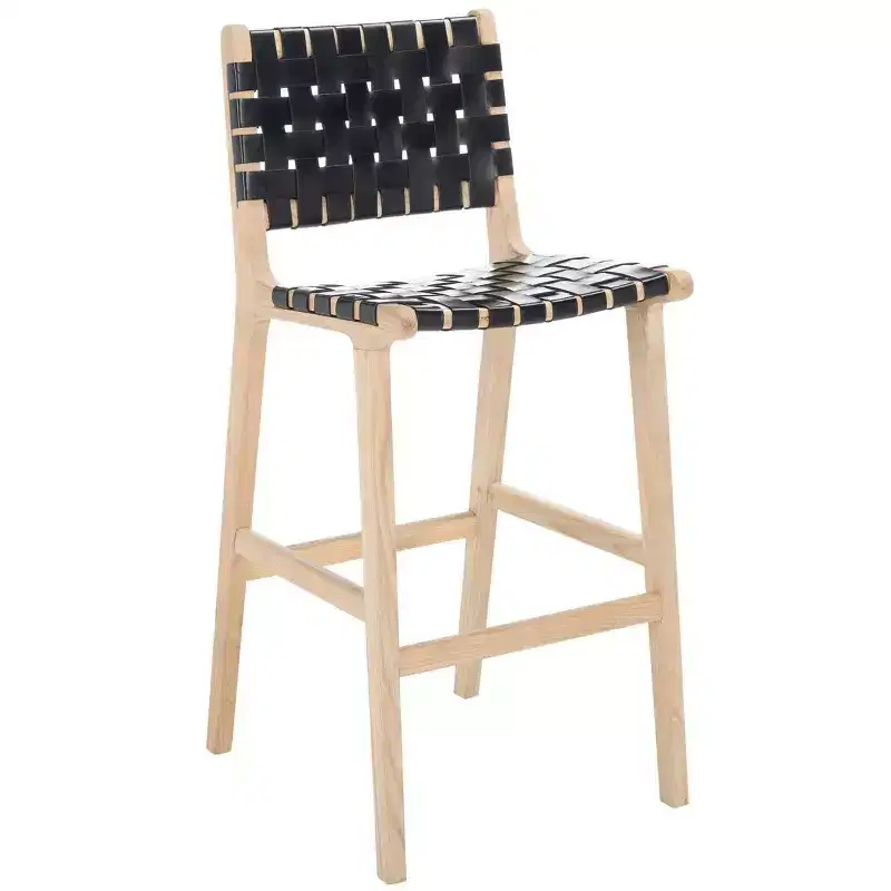 Leather Bar Stool