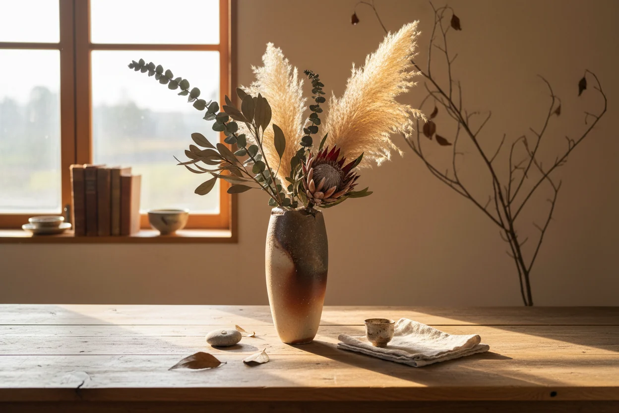 Natural Ash Damon Vase – Matte