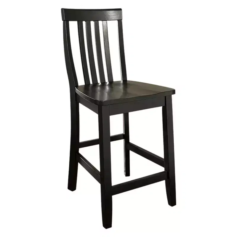 Set of 2 24 School House Counter Height Barstools - Crosley