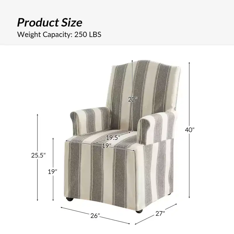 Arnold dining chair Set of 4 roll arms|ARTFUL LIVING DESIGN