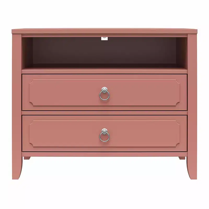 Novogratz Her Majesty 2-Drawer Nightstand