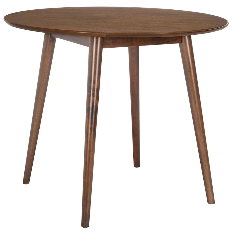 SAFAVIEH Geoff Folding Round Dining Room Table - 35 W x 35 L x 29 H - 35Wx35Dx29H