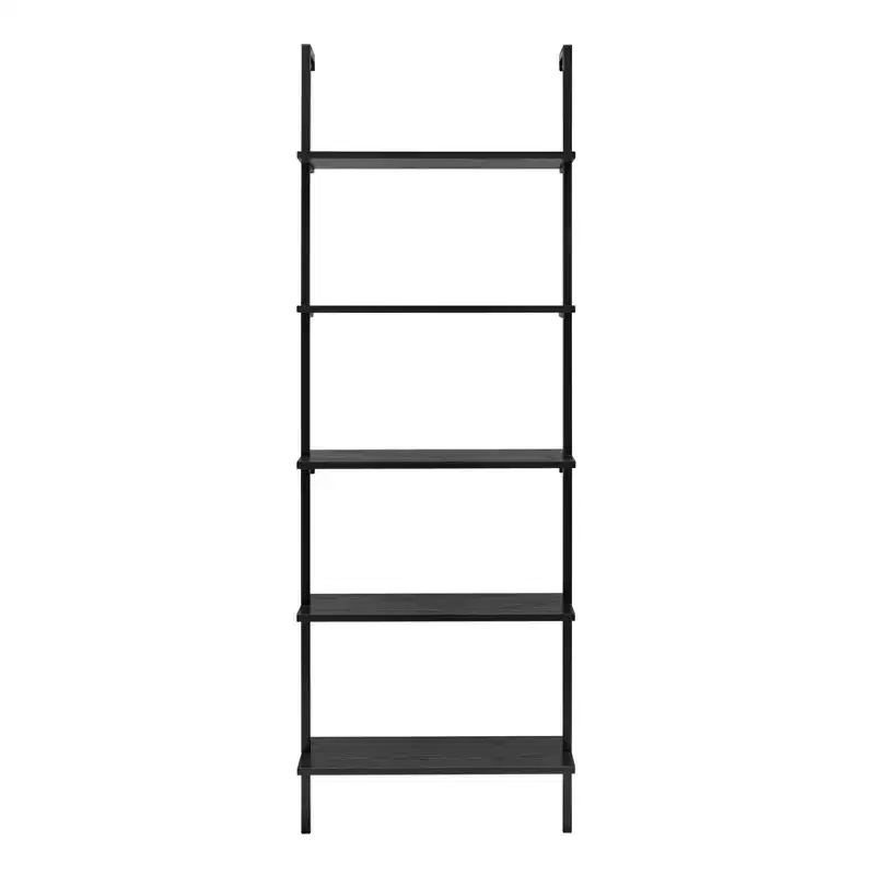 68.5 Everett 5 Tier Open Display Wall Mount Ladder Shelf - Danya B.