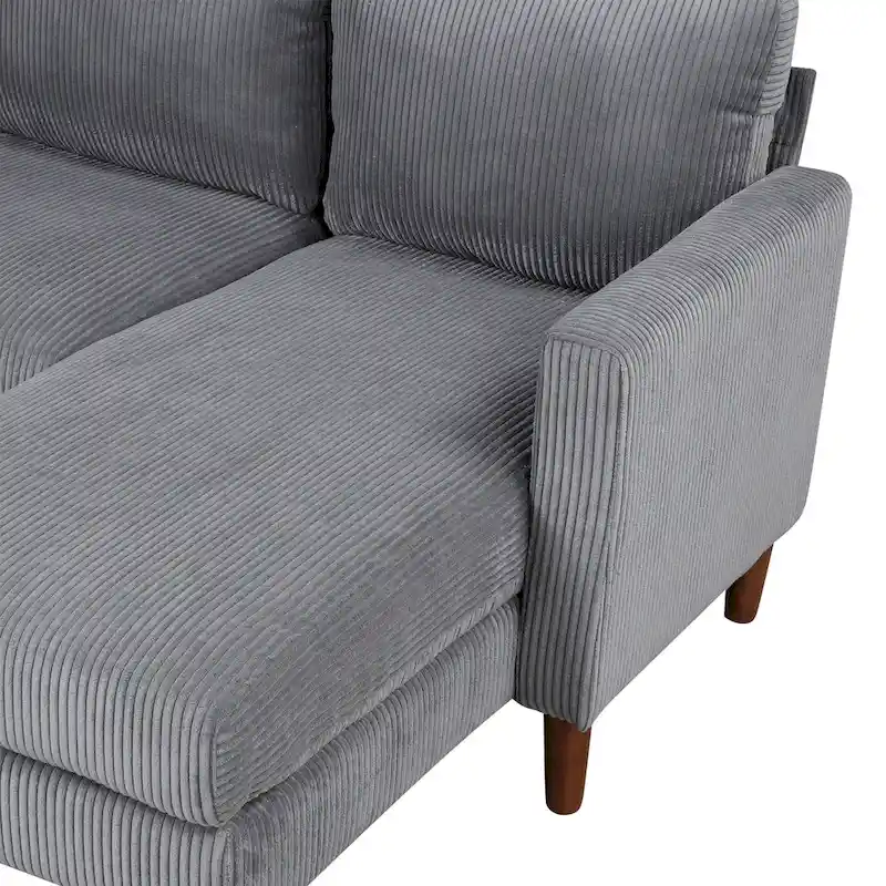 U-shaped Sponge-filled Cushion Combination Sofa