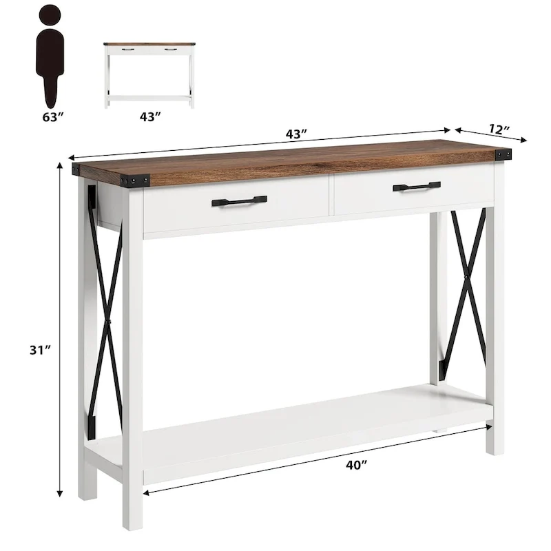 Woode Entryway Table