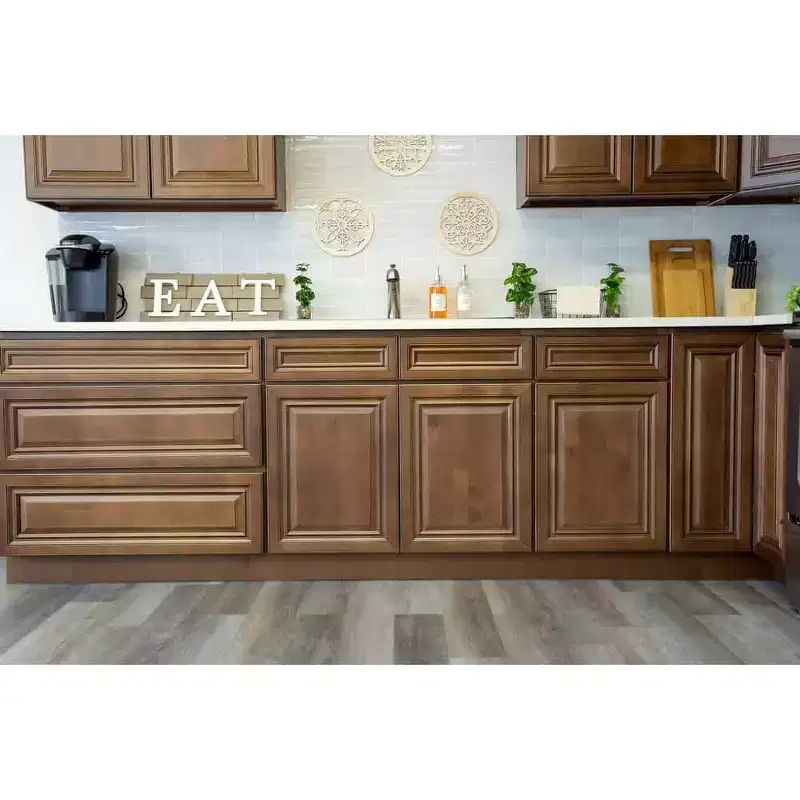 CASAINC 30 in. W x 24 in. D x 34.5 in. H Base Kitchen Cabinet with Drawer and Soft-Close Hinges  Plywood RTA Cabinet