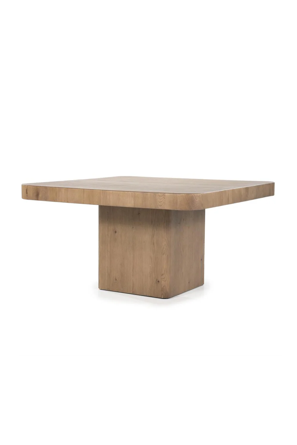 Square Oak Dining Table