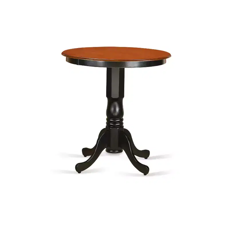 HomeStock Dining Table Made of Rubber Wood